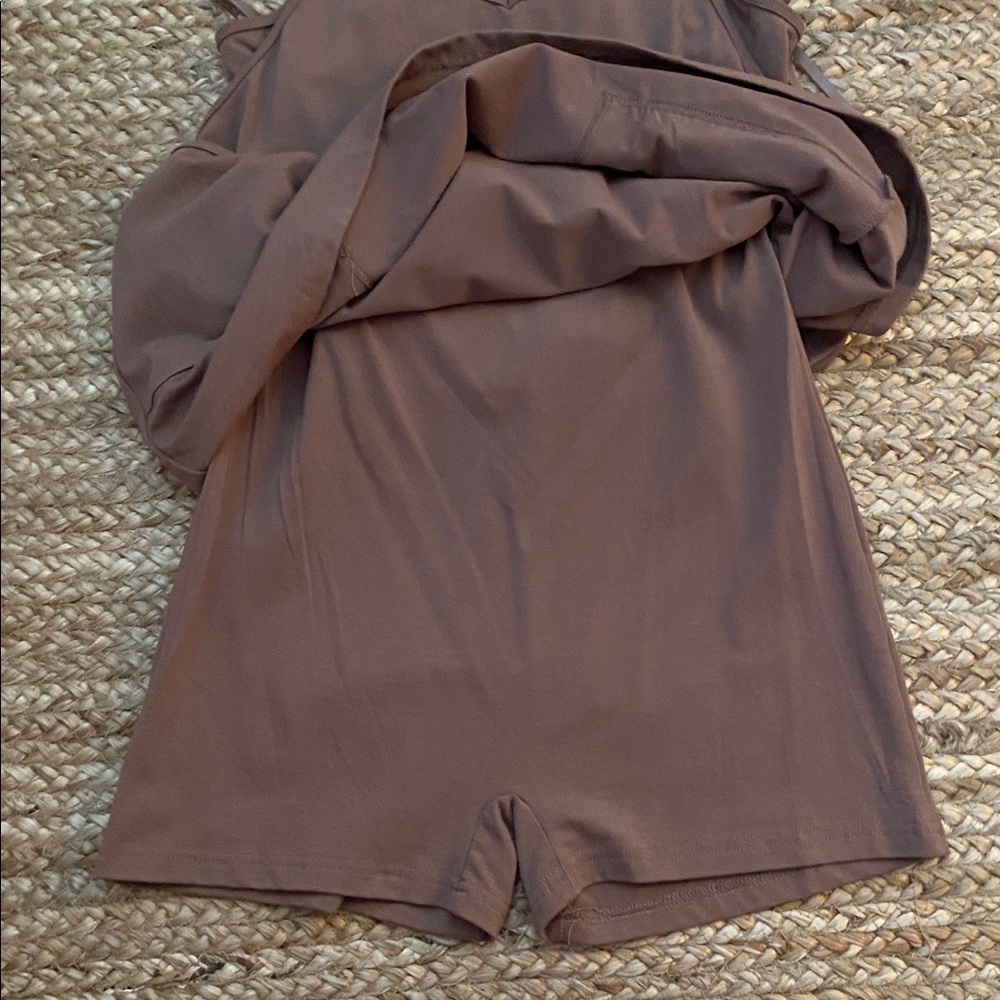 Mineral Wash Brown Workout Set - Picture 3 of 5
